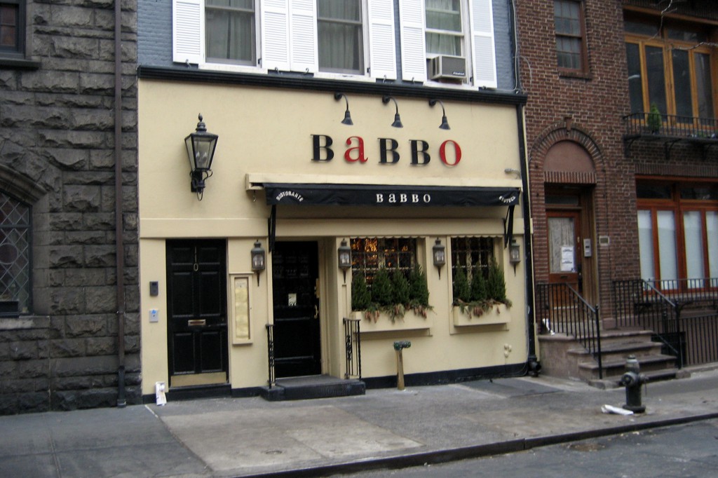 Babbo Ristorante, New York, NY